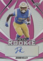 2020 Leaf Metal Rookie Autographs Joshua Kelley #MR-JK3