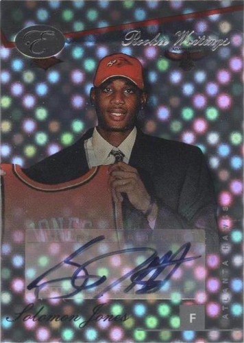 2006-07 Bowman Elevation - Solomon Jones #RWA-SJ