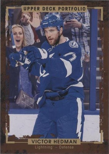 2015-16 Upper Deck Portfolio - Victor Hedman #7