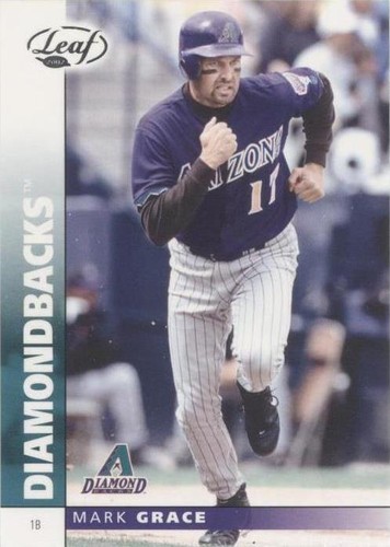 2002 Leaf - Mark Grace #5