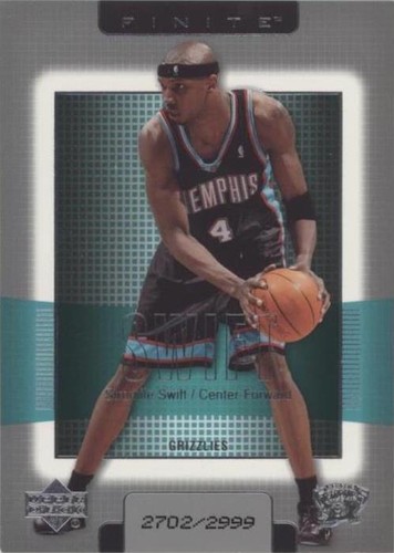 2003-04 Upper Deck Finite - Stromile Swift #89