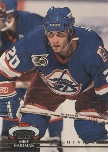 1992-93 Topps Stadium Club - Mike Hartman #497