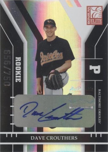 2004 Donruss Elite - Dave Crouthers #170