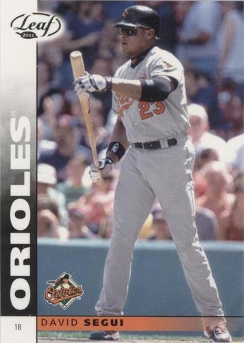 2002 Leaf - David Segui #57