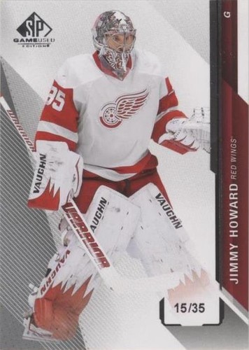 2014-15 SP Game Used - Jimmy Howard #36