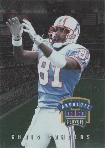 1996 Playoff Absolute Chris Sanders #178