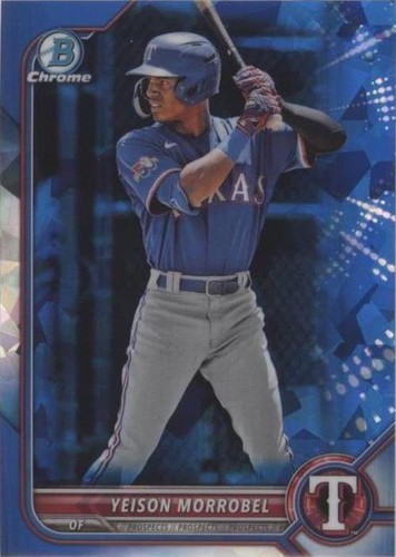 2022 Bowman Chrome Draft Sapphire Edition - Yeison Morrobel #BDC-58