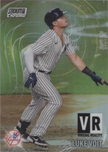 2021 Topps Stadium Club Chrome - Luke Voit #VR-8