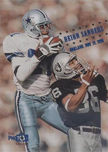 1996 Topps Stadium Club Deion Sanders #PG19
