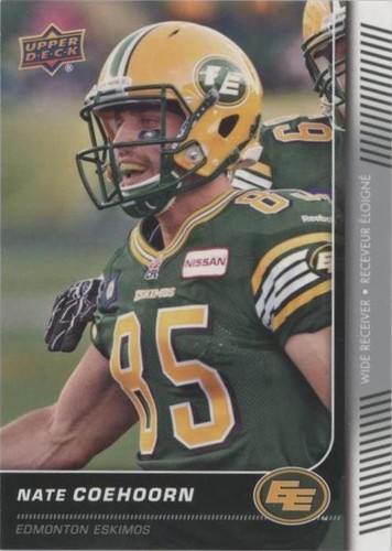2015 Upper Deck CFL Nate Coehoorn #12