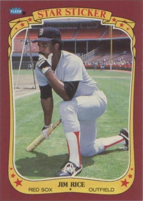 Pegatinas Fleer Star 1986 - Jim Rice #96
