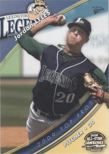 2009 MultiAd Sports South Atlantic League Top Prospects - Jordan Lyles #20