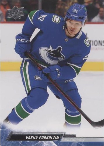 2022-23 Upper Deck Series 1 - Vasily Podkolzin #180