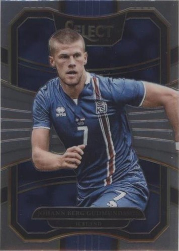 2017-18 Panini Select Johann Berg Gudmundsson #36