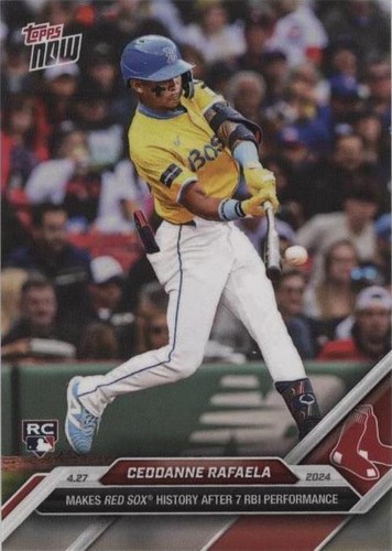 2024 Topps Now - Ceddanne Rafaela #125