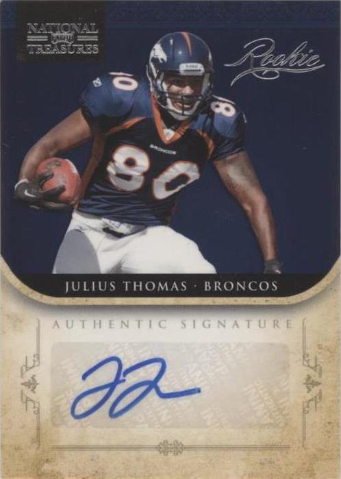 Playoff National Treasures 2011 Julius Thomas #253