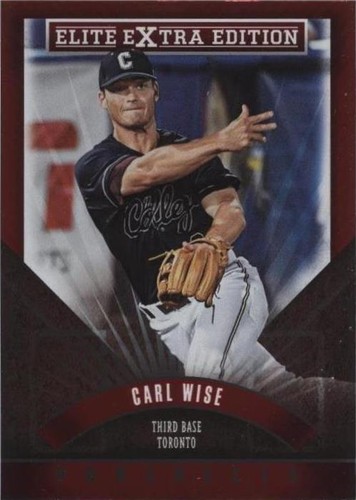2015 Panini Elite Extra Edition - Carl Wise #123