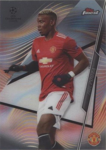 2020-21 Topps Finest UCL Paul Pogba #34
