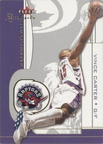 2001-02 Fleer Exclusive - Vince Carter #1