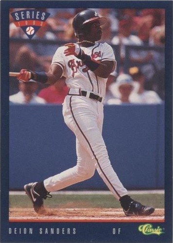 1993 Classic Update Blue Travel Edition - Deion Sanders #T81