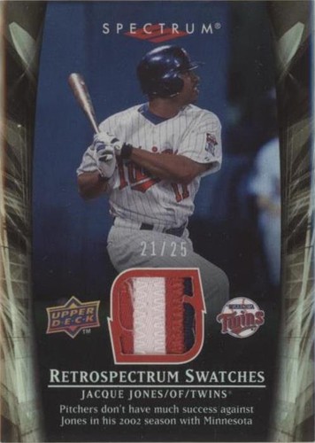 2008 Upper Deck Spectrum - Jacque Jones #RS-JJ2