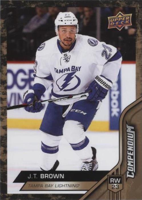 2016-17 Upper Deck Compendium - J.T. Brown #241