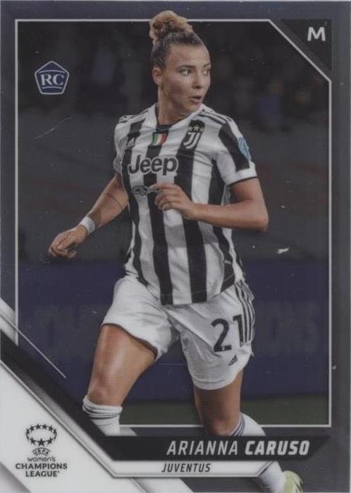2021-22 Topps Chrome UEFA Women's Champions League Arianna Caruso #59