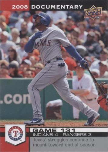 2008 Upper Deck Documentary - Milton Bradley #3982