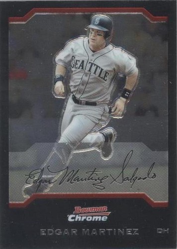 2004 Bowman Chrome - Edgar Martinez #111