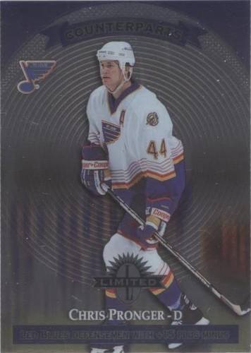 1997-98 Donruss Limited - Aki Berg Chris Pronger #85