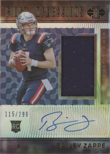 2022 Panini Illusions Bailey Zappe #106