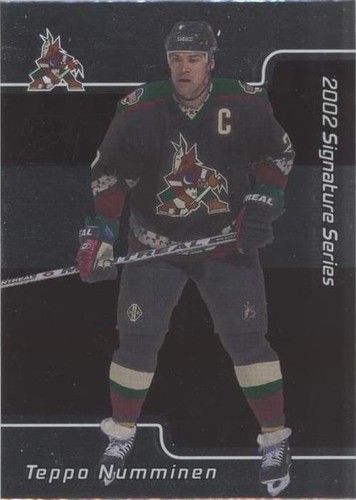 2001-02 In the Game Be A Player Signature Series - Teppo Numminen #110