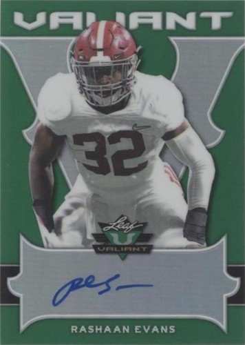 2018 Leaf Valiant Rashaan Evans #BA-RE1