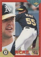 1994 Score Rookie & Traded - Mark Acre #RT163