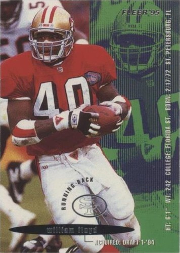 1995 Fleer William Floyd #341