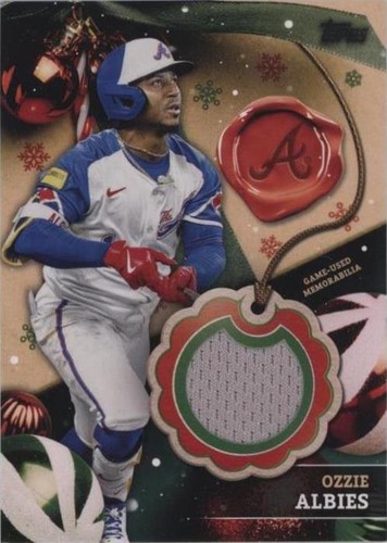 2024 Topps Holiday - Ozzie Albies #RC-OA