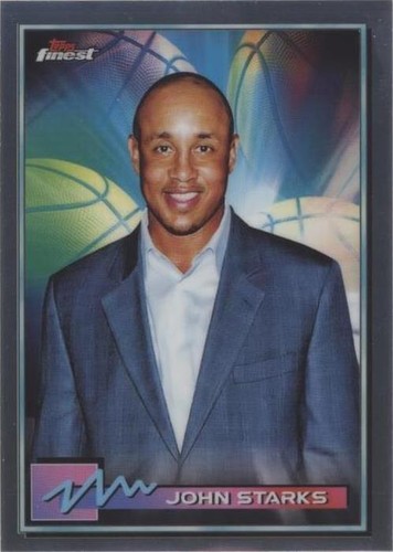 2021 Topps Finest - John Starks #52