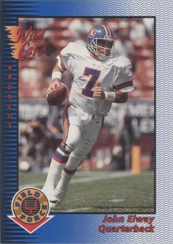 1993 Wild Card John Elway #WFF-38