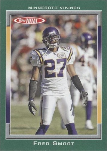 2006 Topps Total Fred Smoot #382
