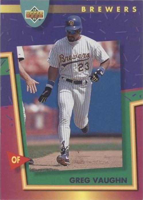 Upper Deck Fun Pack 1993 - Greg Vaughn #72