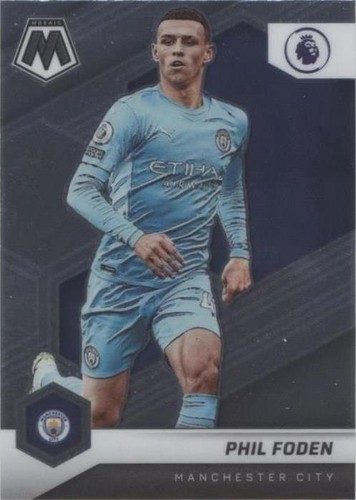 Phil Foden 2021-22 Premier League #17 Mosaic Genesis PSA10