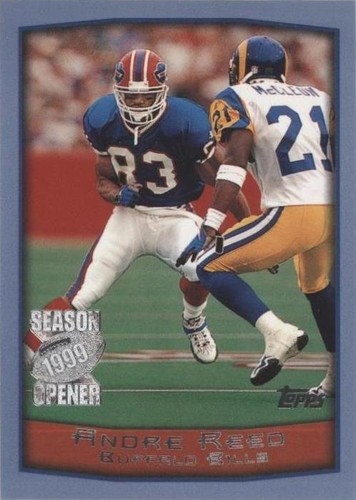 1999 Topps Season Opener Andre Reed #11