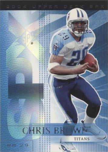 2004 SPx Chris Brown #95