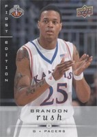 2008-09 Upper Deck First Edition - Brandon Rush #229