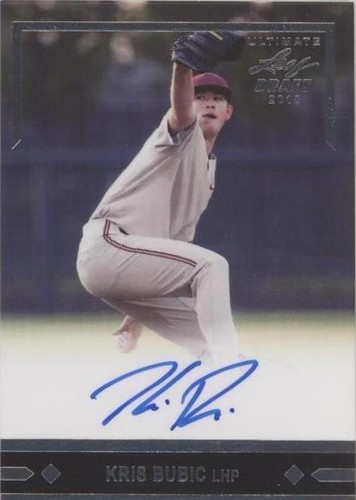 2018 Leaf Ultimate Draft - Kris Bubic #GLR-KB1