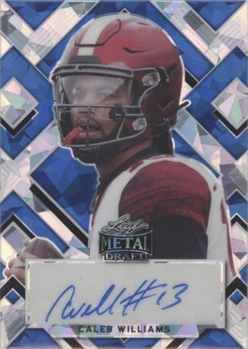 2022 Leaf Metal Draft Caleb Williams #PA-CW1