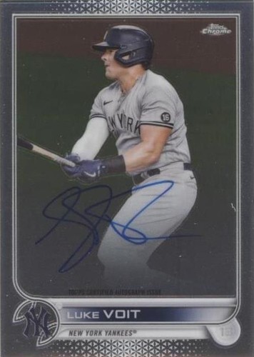 2022 Topps Chrome - Luke Voit #CVA-LV
