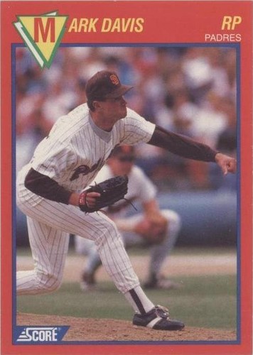 1989 Score 100 Hottest Players - Mark Davis #62