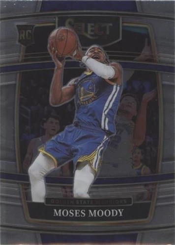 2021-22 6100A Panini Select Moses Moody Rookie Golden State