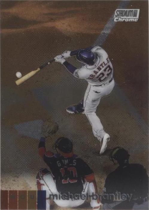 2020 Topps Stadium Club Chrome - Michael Brantley #42